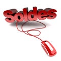 Online soldes Royalty Free Stock Photo