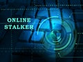 Online Stalker Evil Faceless Bully 3d Illustration Royalty Free Stock Photo