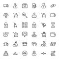 Online store flat icon