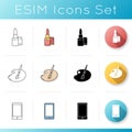 Online store icons set Royalty Free Stock Photo