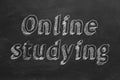 Online studying