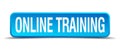 online training button Royalty Free Stock Photo