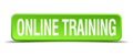 online training button Royalty Free Stock Photo