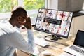 Online Video Meeting Bad Connection