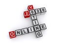 Online voting 2020 word blocks