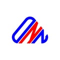 ONN letter logo creative design with vector graphic, ONN