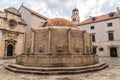 Onofrio's Big Fountain, Dubrovnik Old Town Royalty Free Stock Photo