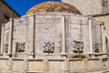 Onofrio`s Large Fountain in Old Town Dubrovnik in Croatia Royalty Free Stock Photo