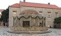 Onofrios Large Fountain Dubrovnik, Croatia Royalty Free Stock Photo