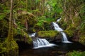 Onomea Falls in Hawaii Royalty Free Stock Photo