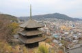 Onomichi cityscape in Hiroshima Japan Royalty Free Stock Photo