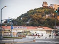 Onomichi station Japan Hill port city Inland Sea located in Hiroshima Famous cycling route in