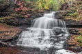 Onondaga Falls at Ricketts Glen Royalty Free Stock Photo