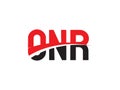 ONR  Letter Initial Logo Design Vector Illustration Royalty Free Stock Photo