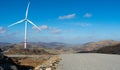 Onshore Windmill in the hills of Norway- a global leader in clean energy adoption