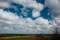 Onshore windmill power plant in northern Germany