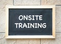 Onsite Training Royalty Free Stock Photo