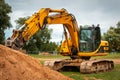 ÃÂ¡onstruction machinery for excavation Royalty Free Stock Photo