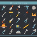 ÃÂ¡onstruction and tools icons Royalty Free Stock Photo