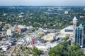 ONTARIO - CANADA, JULY 25, 2019:  Clifton Hill, known as `the Street of Fun at the Fall` in Niagara Falls, Canada Royalty Free Stock Photo