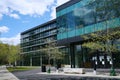 Modern architecture at the suburban campus of the University of Toronto Royalty Free Stock Photo