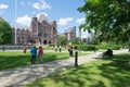 Ontario Legislative Building in Queen`s park