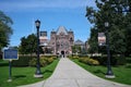 Ontario provincial Parliament Building in Queen`s Park