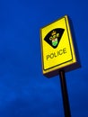 Ontario Provincial Police Sign Royalty Free Stock Photo
