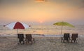 Onthe beach of kerala Royalty Free Stock Photo