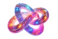 Onyx cords of luminescence merging to compose an enthralling