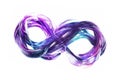 Onyx cords of luminescence merging to compose an enthralling