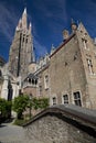 Onze Lieve Vrouwekerk (Church of Our Lady), Bruges Royalty Free Stock Photo