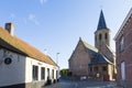 Onze Lieve Vrouwkerk Meetkerke church from Zuienkerke village