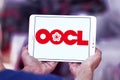 OOCL container shipping logo Royalty Free Stock Photo