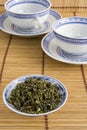 Oolong Chinese Tea and Cups