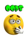 Oops Royalty Free Stock Photo