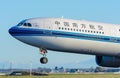 Oord-Holland/Netherlands - January 17-01-2016 - Airplane China Southern Airlines B-5965 Airbus A330-300 is taking off at Schiphol