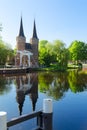 Oosrpoort gate in Delft, Netherlands