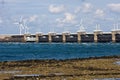 Oosterscheldekering in Zeeland, Netherlands Royalty Free Stock Photo