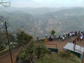 Ooty conoor hill view point Dolphins nose Royalty Free Stock Photo