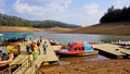 Boating in beautiful Pykara Lake, Ooty, Tamilnadu. Awesome experience for tourists