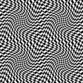 Op Art Houndstooth Royalty Free Stock Photo
