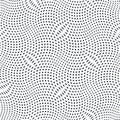 Op art, moire pattern. Relaxing hypnotic background