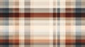 Op Art Seasickness: Beige, Brown, And Tan Tartan In Muted Neutral Colors