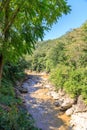 Op Luang National Park with Mae Chaem river and canyon cliff