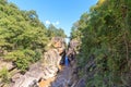 Op Luang National Park with Mae Chaem river and canyon cliff