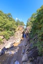 Op Luang National Park with Mae Chaem river and canyon cliff