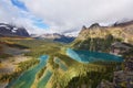 Opabin Plateau trail and Lake O`Hara