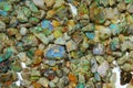 opal mineral collection Royalty Free Stock Photo