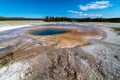 Opal Pool at the Grand Prismatic Spring Royalty Free Stock Photo